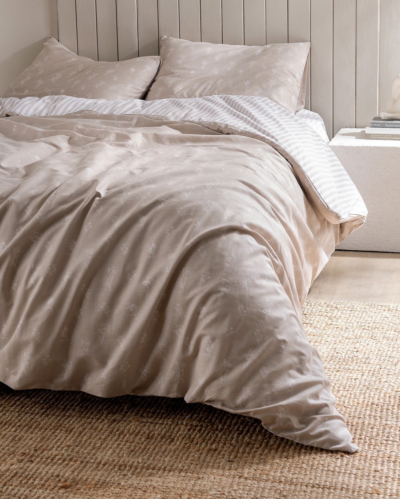 Rever Kıng Size Duvet Cover Set - Ranforce Patterned - Madame Coco JO
