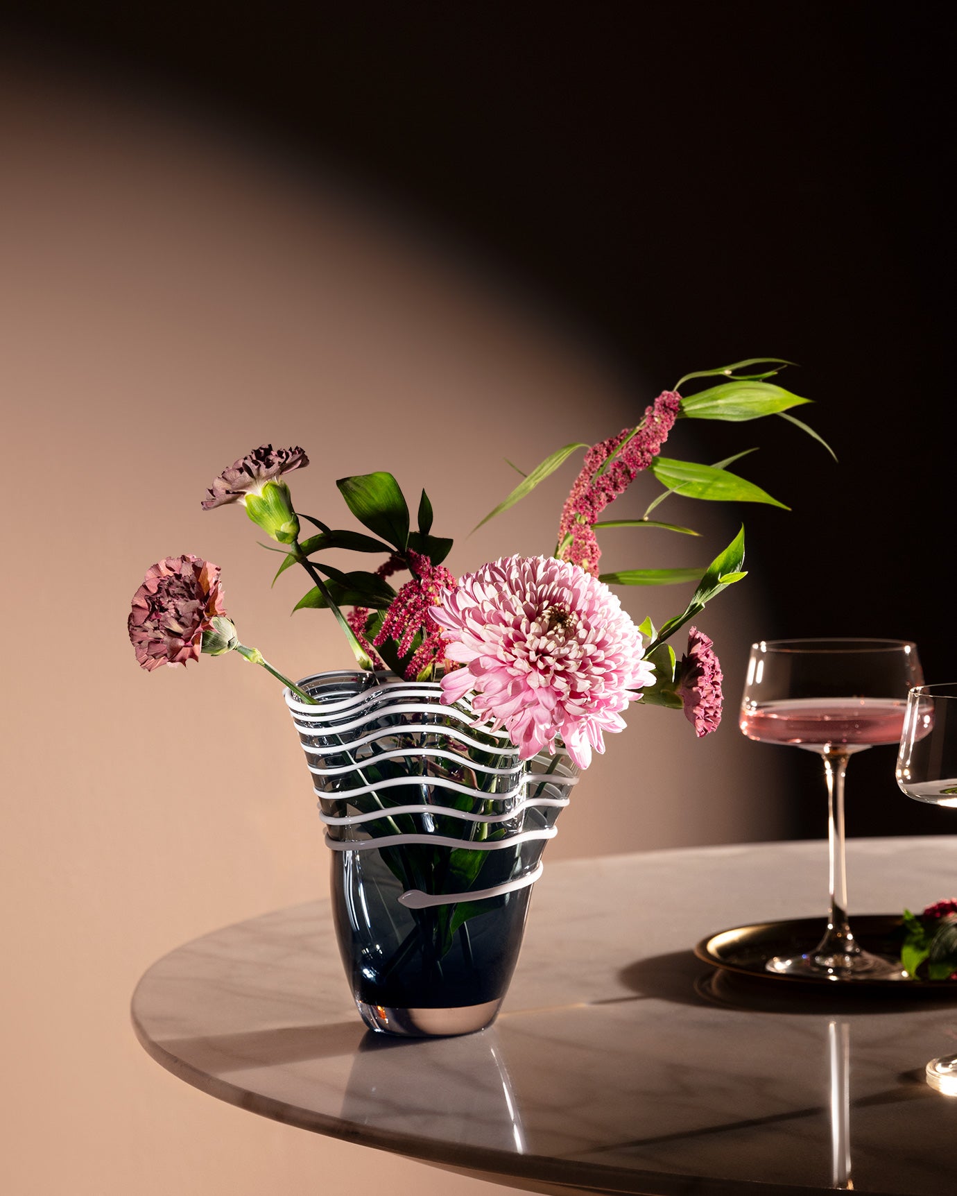 Honfleur Handmade Glass Vase - Small Size - Madame Coco JO