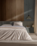 Bern King Size Printed Satin Duvet Cover Set - Madame Coco JO