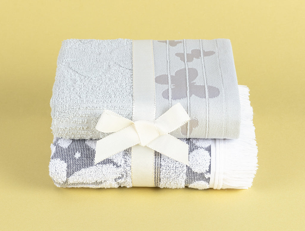 Clodia Face Towel Set 2pcs - Madame Coco JO