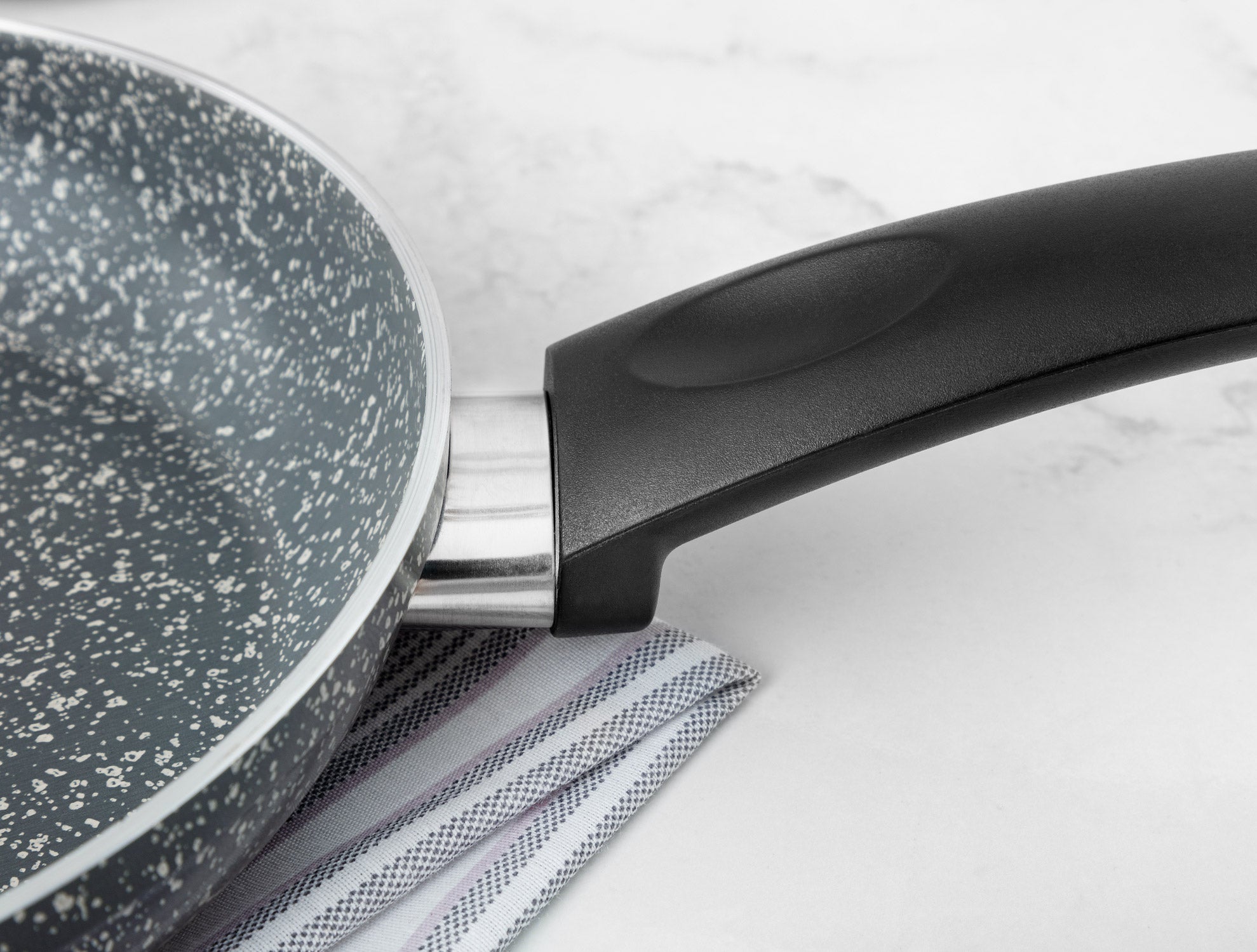 Gordes Granite Look 2 Pieces Pan Set - Madame Coco JO
