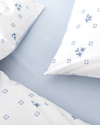 Dace King Size Fitted  Duvet Cover Set - Ranforce Patterned - Madame Coco JO