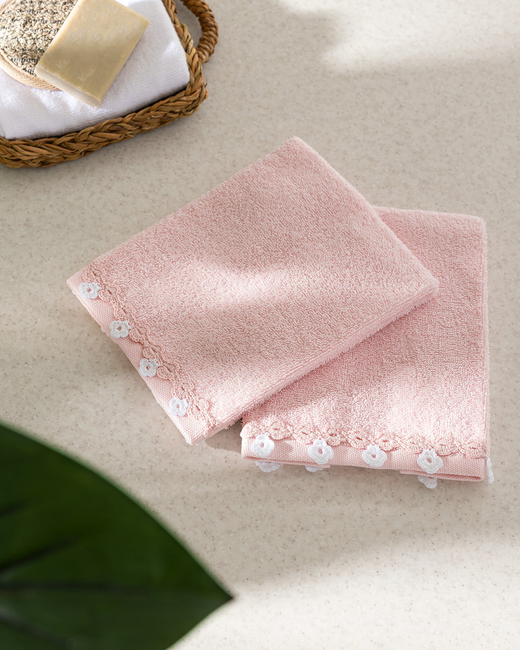 Jeanne 2 Pack Hand Towel - Madame Coco JO