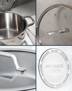 Nova Deep Pot 22 Cm - Madame Coco JO