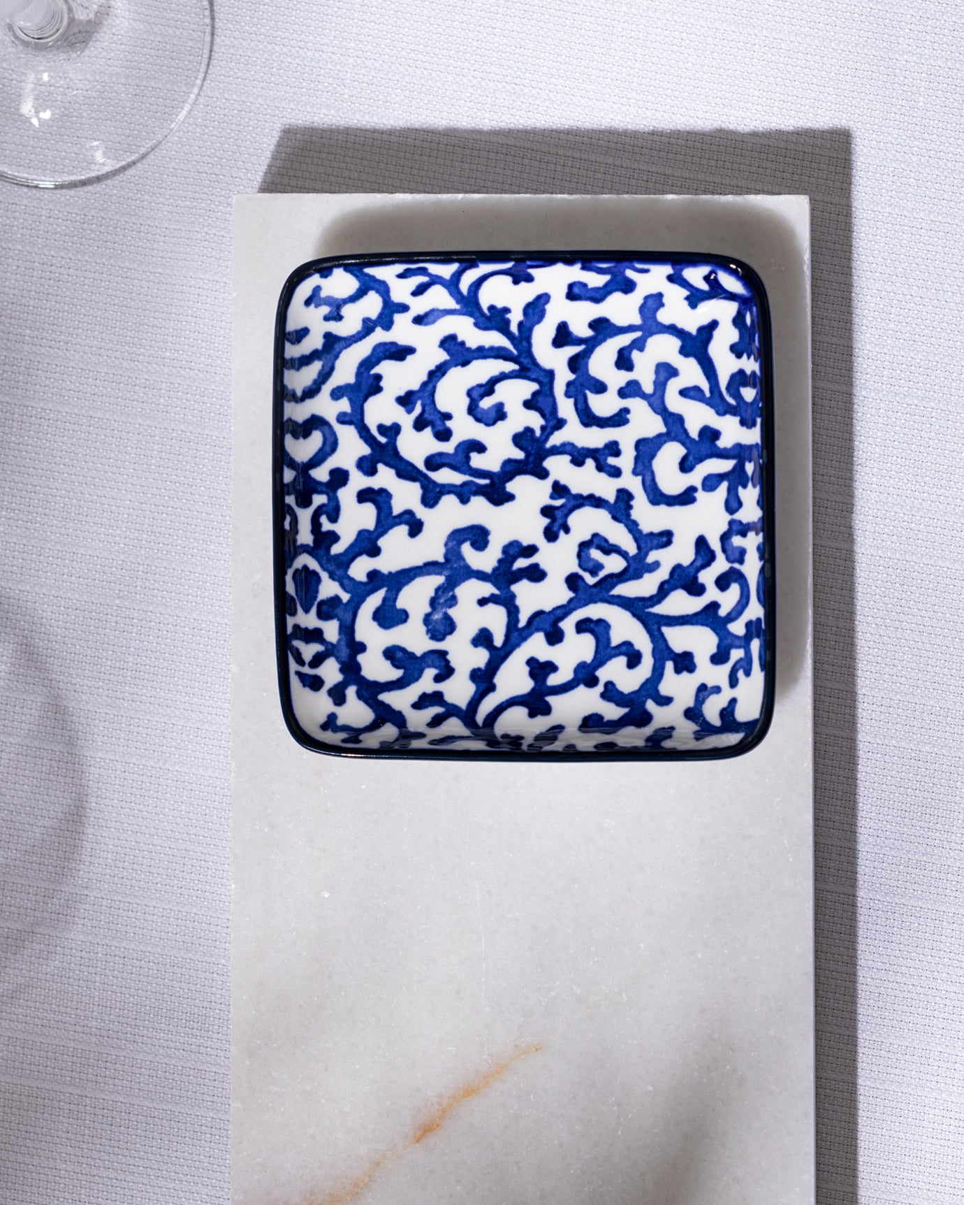 Reve Bleu Reneta Square Plate - Madame Coco JO