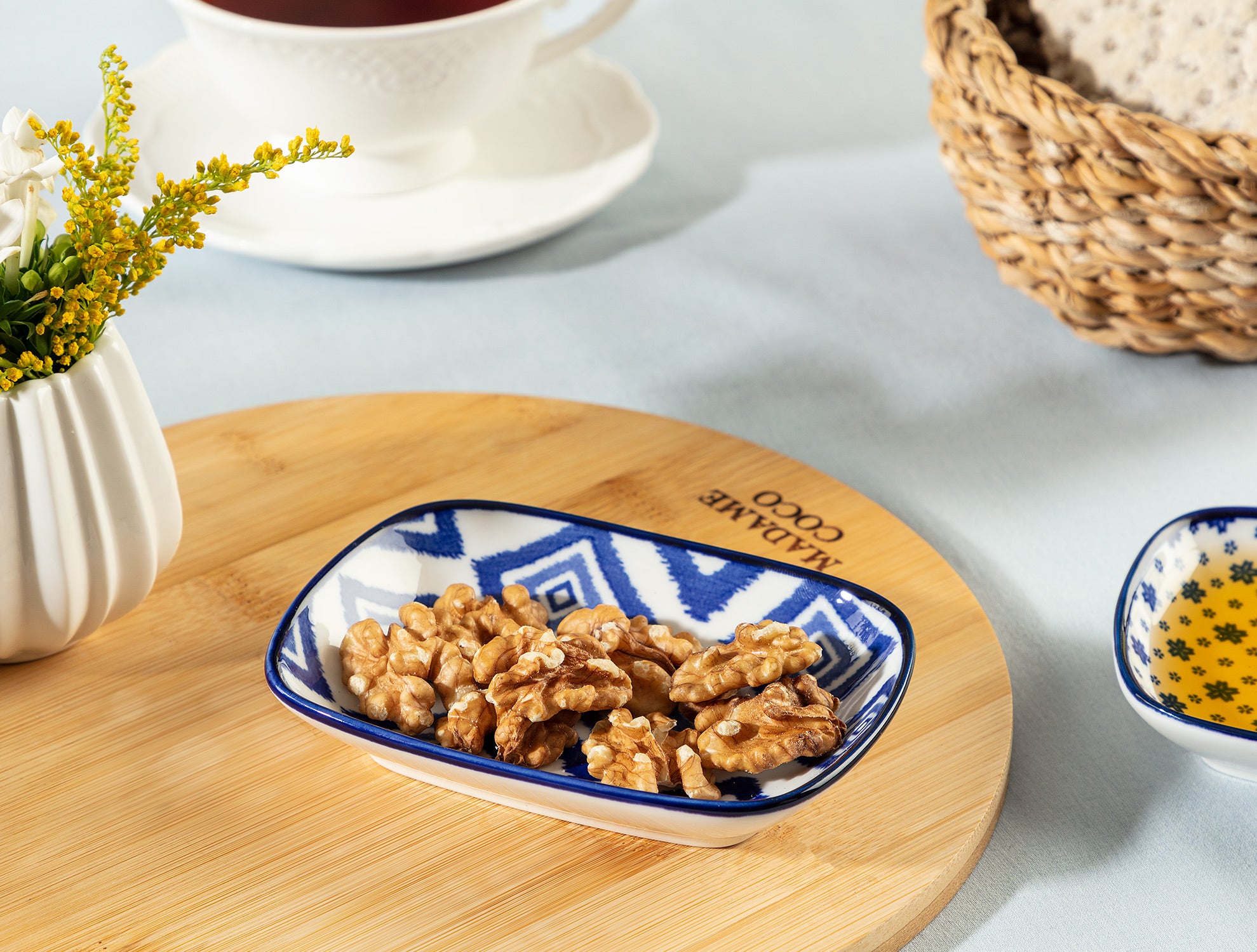 Rêve Bleu Carre Plate - Madame Coco JO