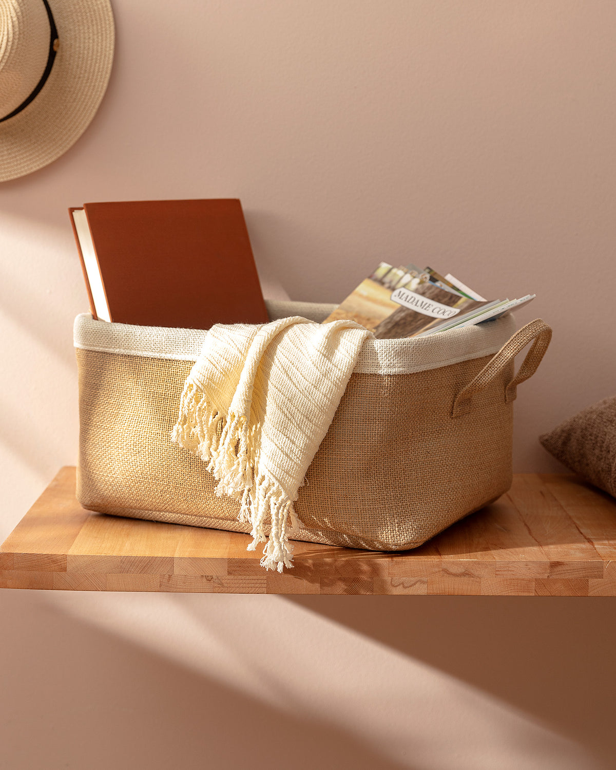 Eva Rectangle Basket - Madame Coco JO