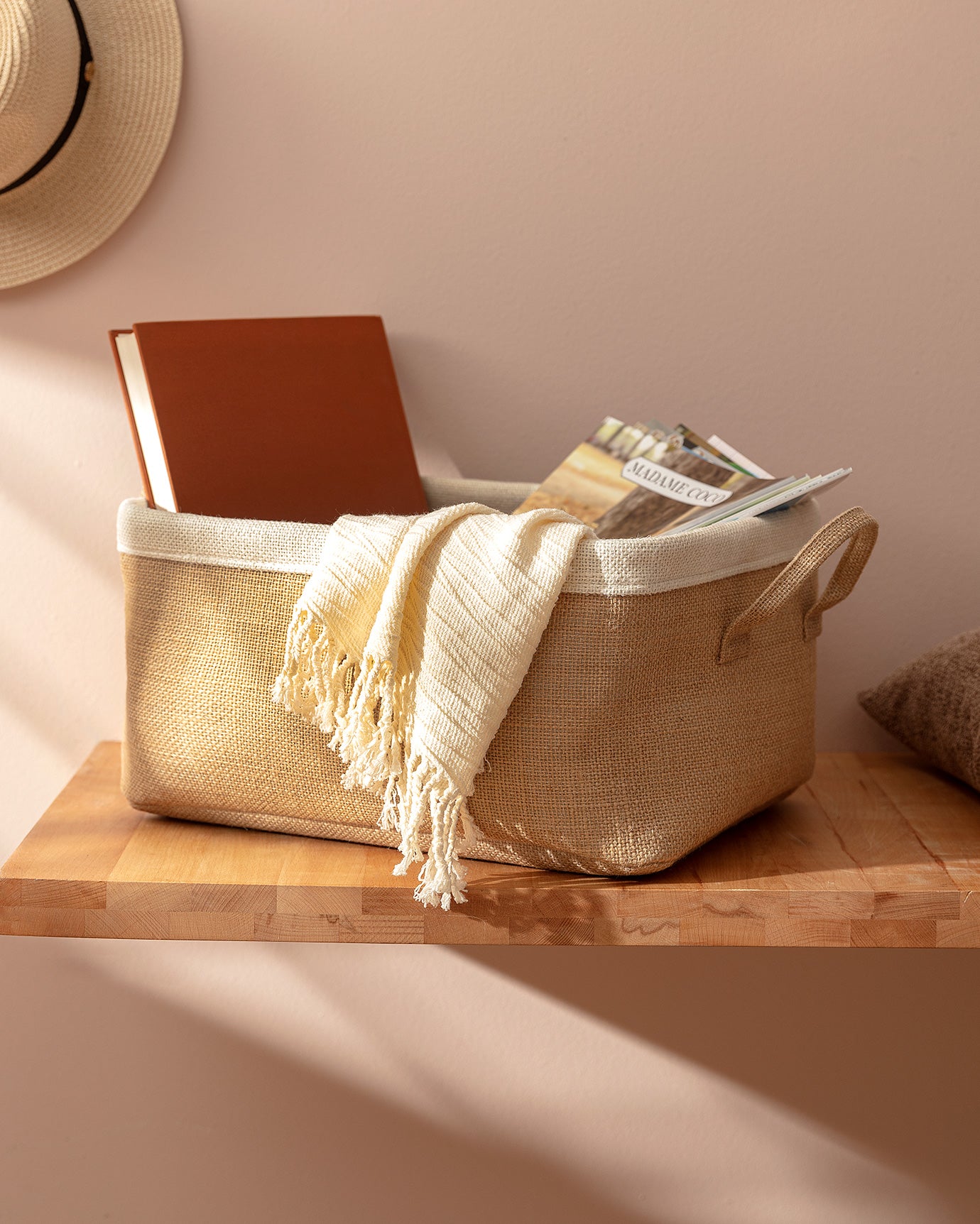 Eva Rectangle Basket - Madame Coco JO