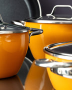 Titanium Enamelled Cookware Set - Madame Coco JO