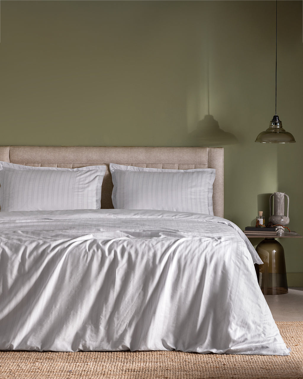 Nicole King Size Dobby Duvet Cover Set - Madame Coco JO