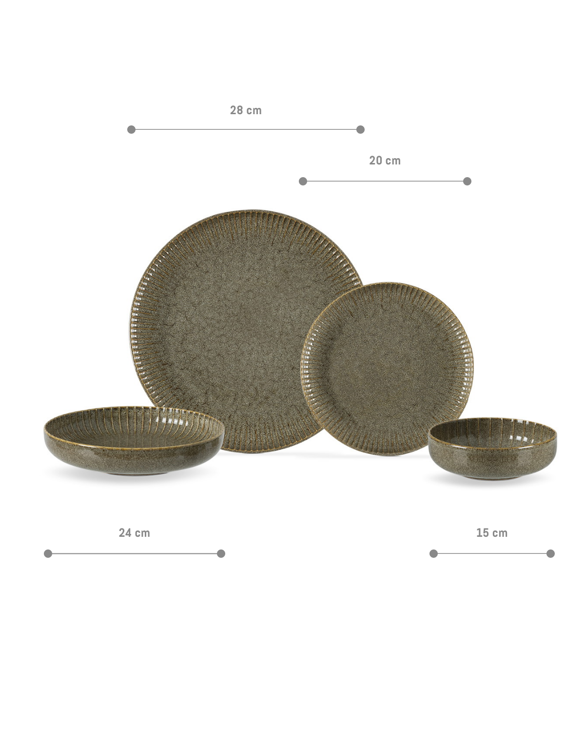 Prendre 24 Piece Dinner Set - Madame Coco JO
