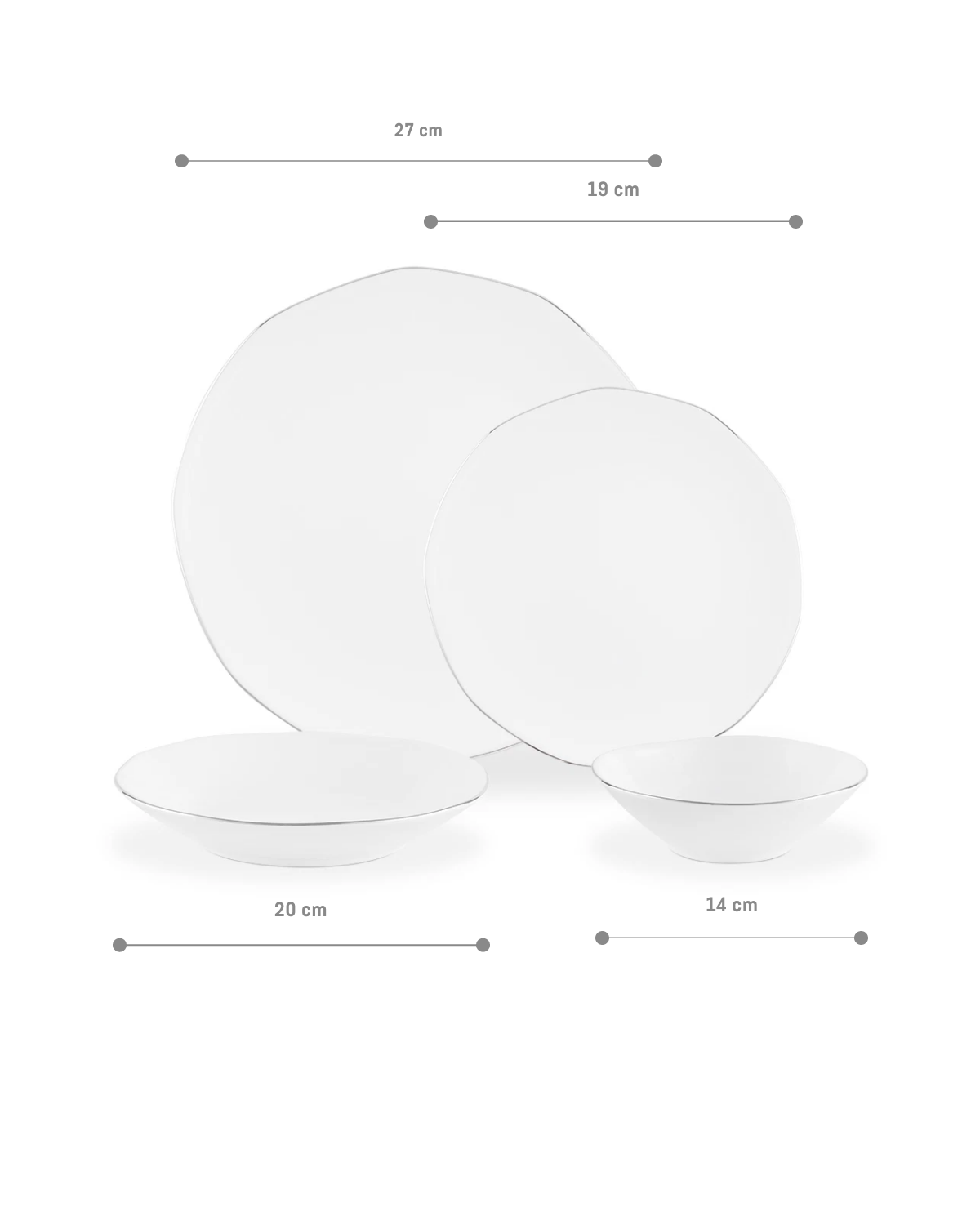 Collin Dinner Set 24 Pcs - Madame Coco JO