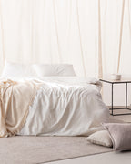 Adrien  Ribbed Duvet Cover Set - Madame Coco JO
