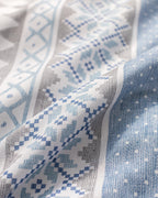 Benoit King Size Duvet Cover Set  - Ranforce Patterned - Madame Coco JO