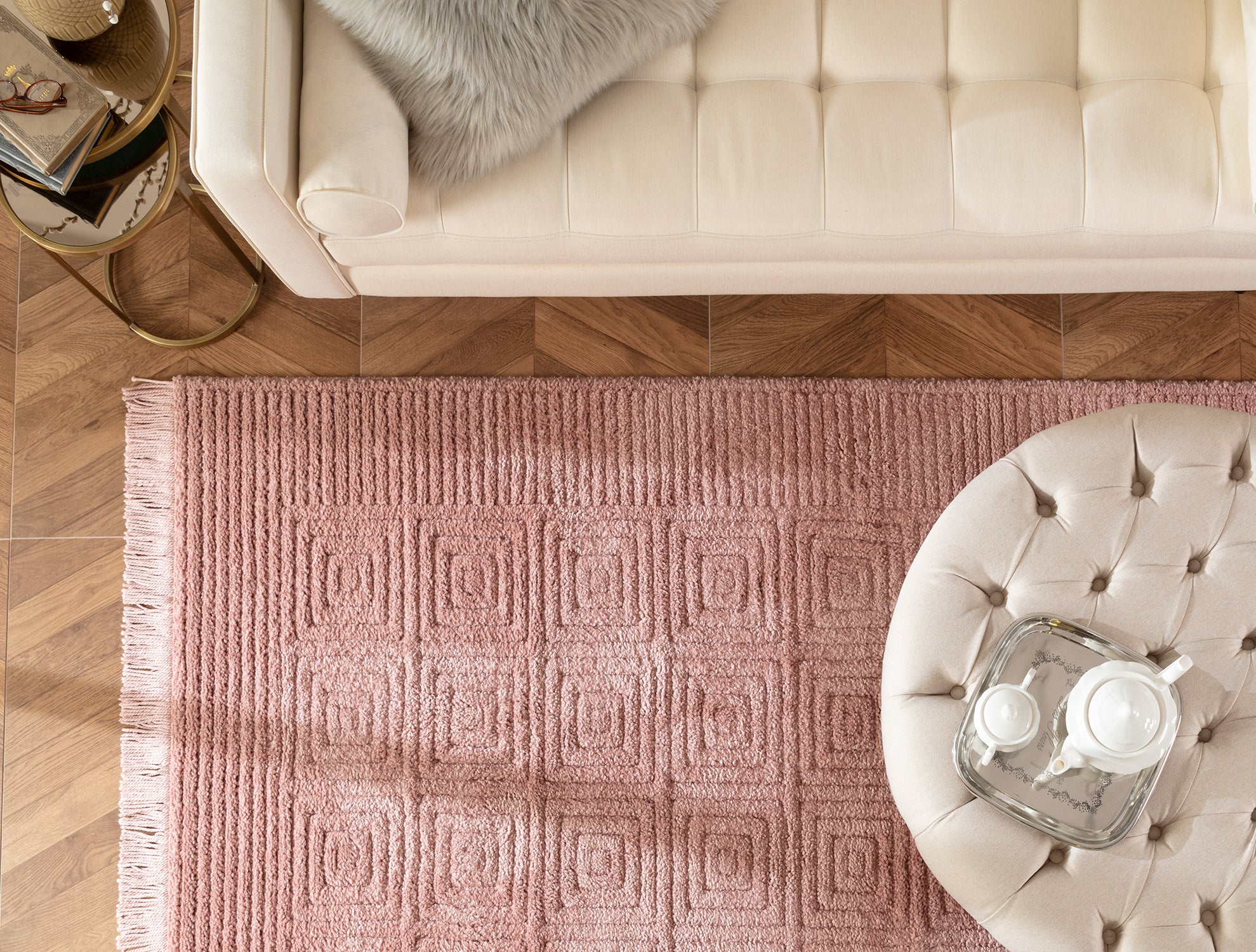 Laura Fringe Carpet - Madame Coco JO