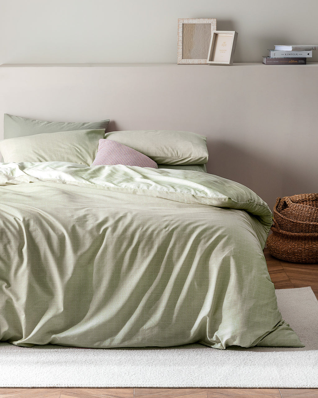 Odette Single Size Duvet Cover Set - Ranforce Patterned - Madame Coco JO