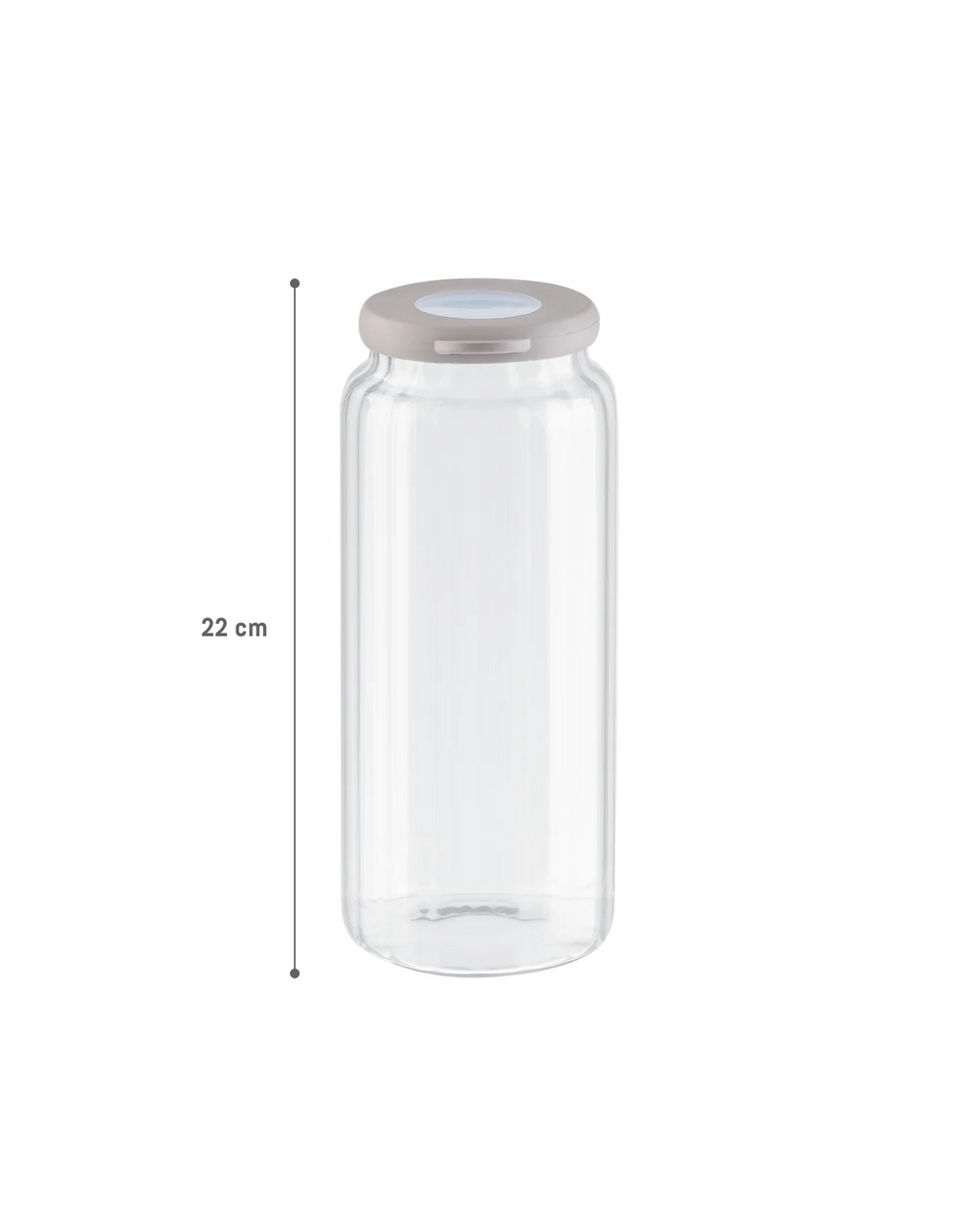 Voyana Optical Borosilicate Glass Jar 22cm - Madame Coco JO