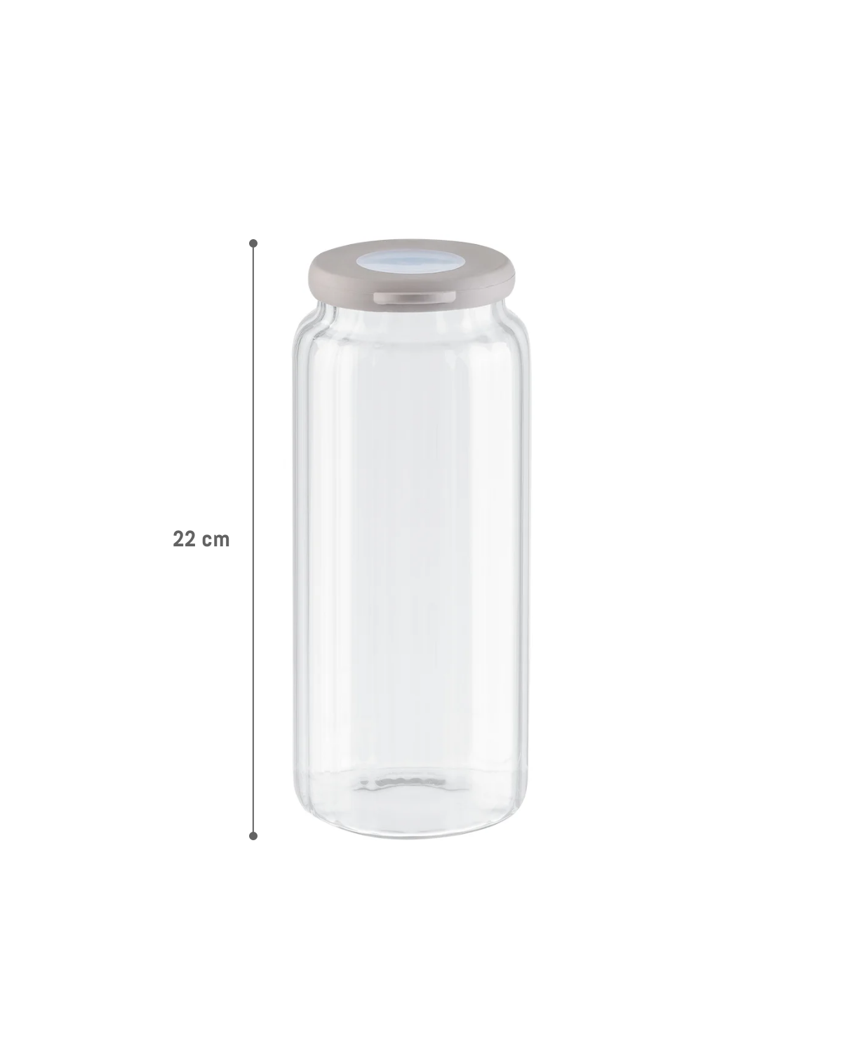 Voyana Optical Borosilicate Glass Jar 22cm - Madame Coco JO