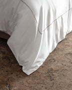 Laila Duvet Cover Set - Embroidered - Satin - Madame Coco JO