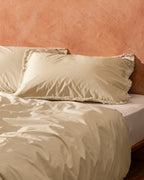 Sona Double Size Tasselled Duvet Cover Set - Madame Coco JO
