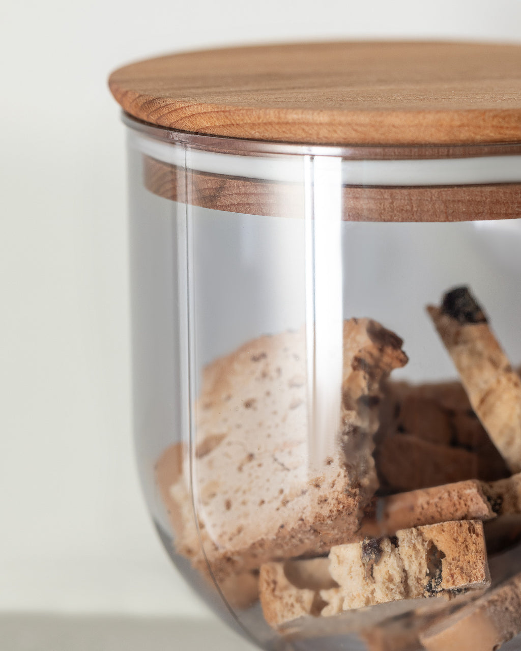 Storage Box With Wooden Lid 900ml - Madame Coco JO