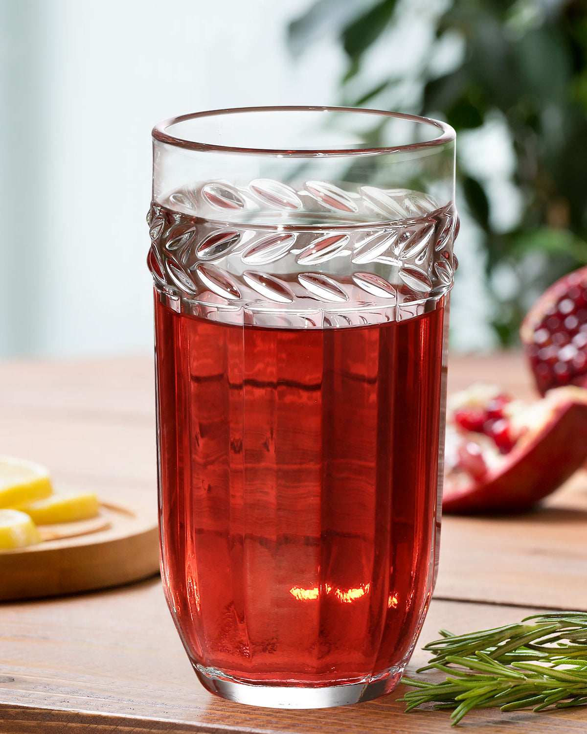 Medeline 4-piece Beverage Glass Set - Madame Coco JO