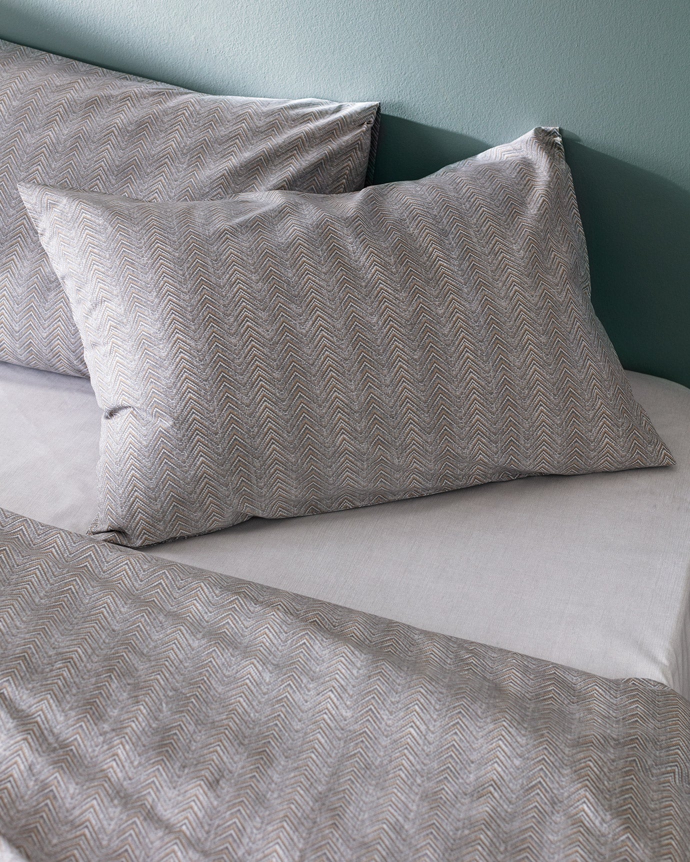 Bailey Single Size Duvet Cover Set - Ranforce Patterned - Madame Coco JO