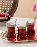 Victorine 6-piece Tea Glass Set - Madame Coco JO