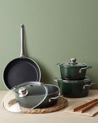 Titanium Professional Cookware Set 7 Pieces - Madame Coco JO