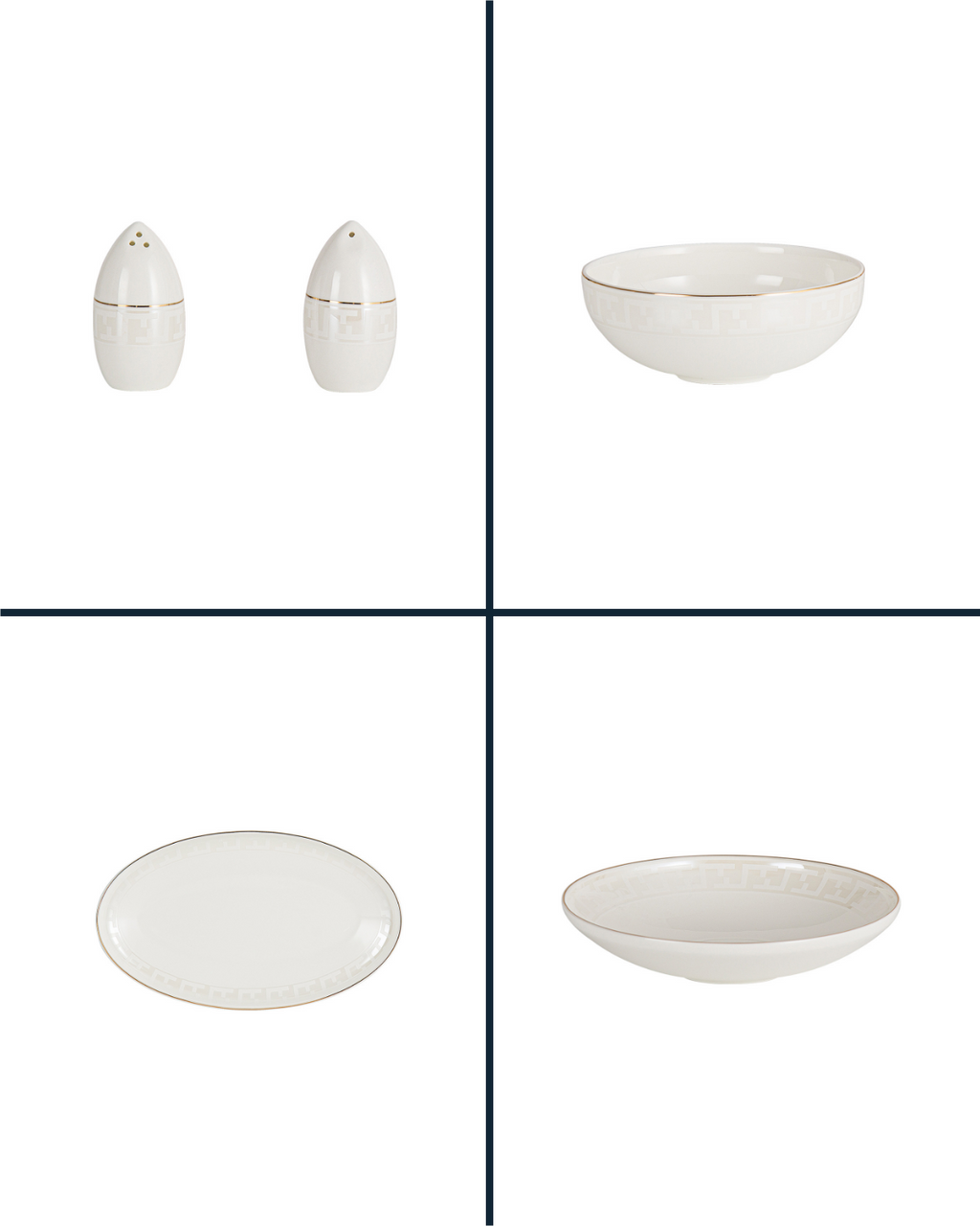 Merlin 56 Piece Dinner Set - Madame Coco JO