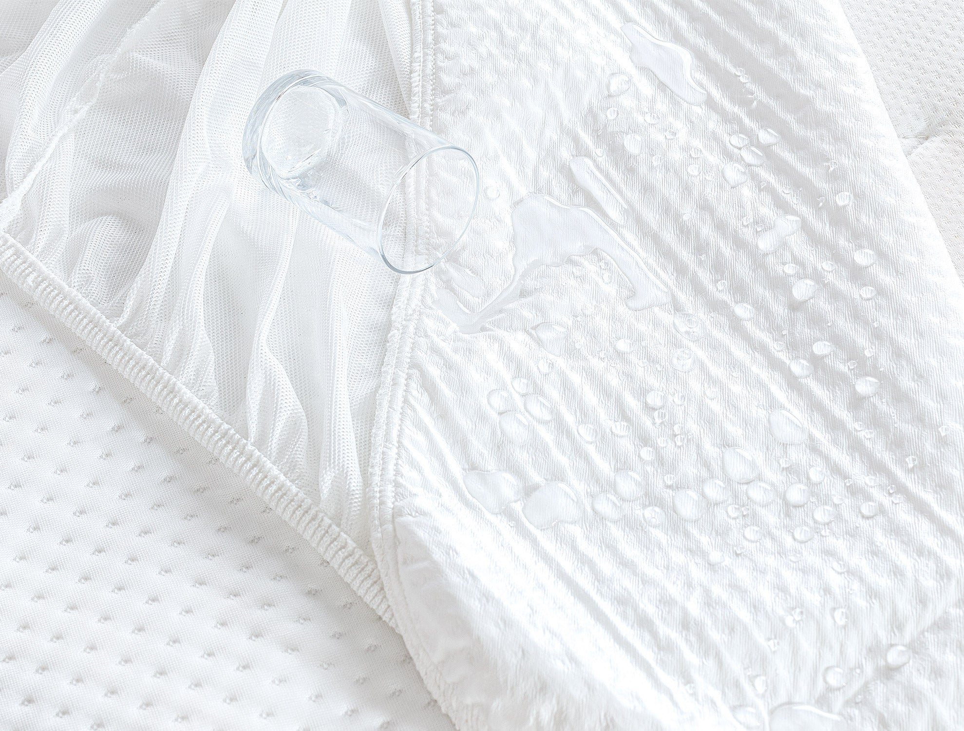 Clarte Waterproof Fitted Bed Protector - Madame Coco JO