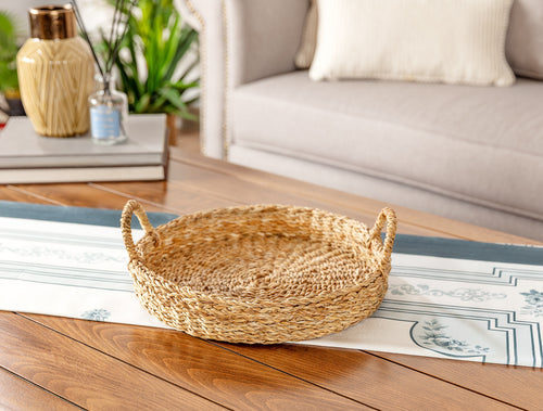 Aden Large Wicker Tray - Madame Coco JO
