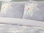 Curtice Double Size Bed Linen Set - Satin Patterned - Madame Coco JO