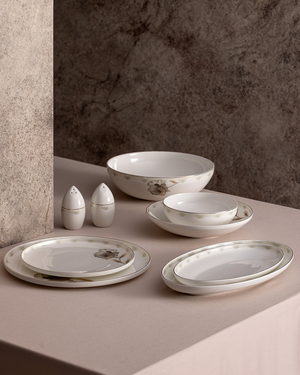 Leda 30 Piece Dinner Set - Madame Coco JO
