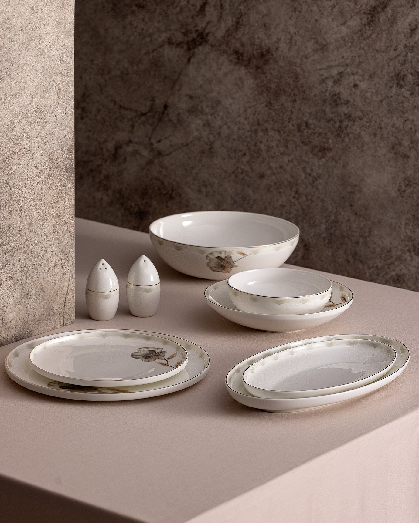 Leda 30 Piece Dinner Set - Madame Coco JO