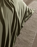 Dennie King Size Printed Satin Duvet Cover Set - Madame Coco JO