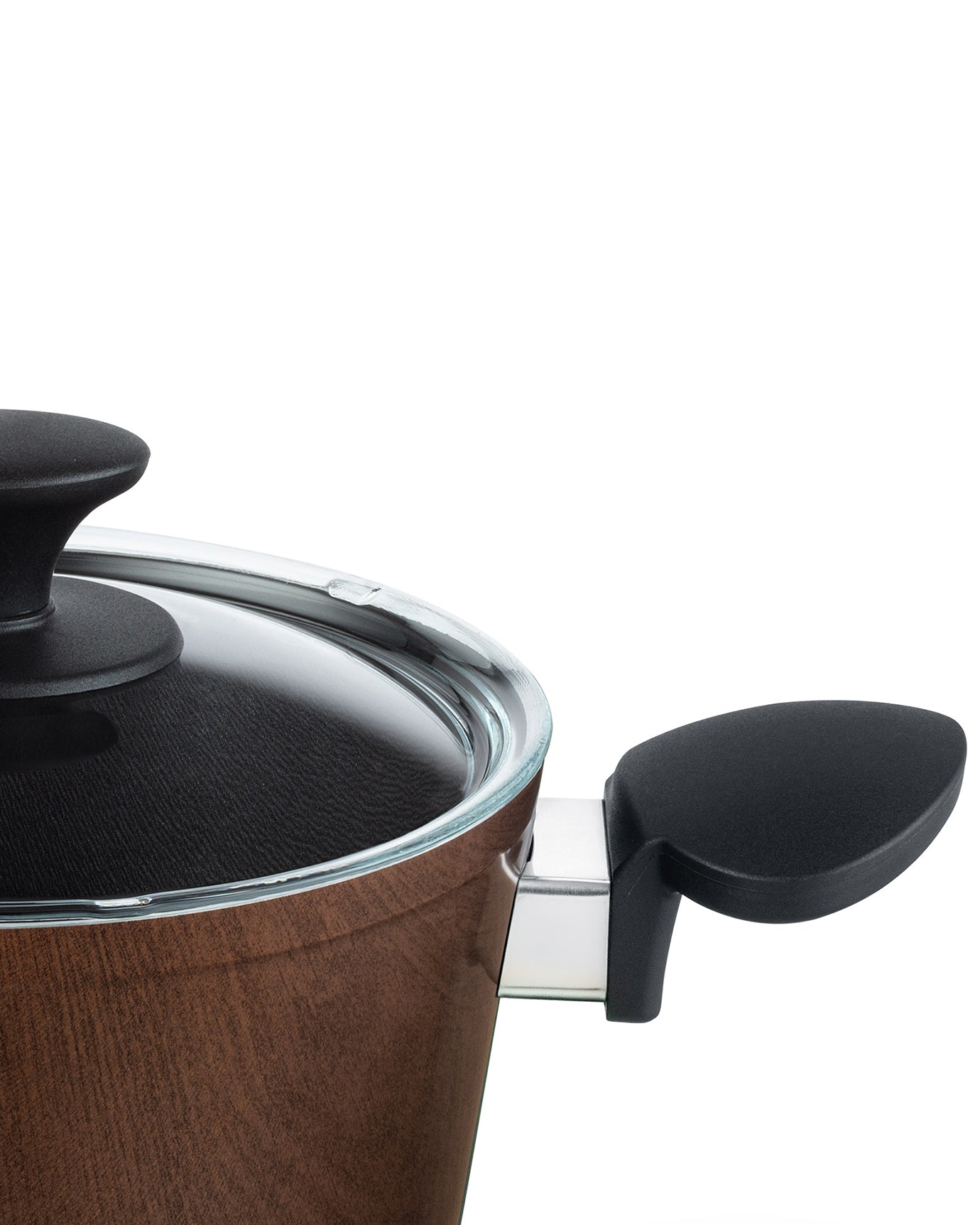 Gordes Wooden Look Cookware Set 7 Pieces - Madame Coco JO