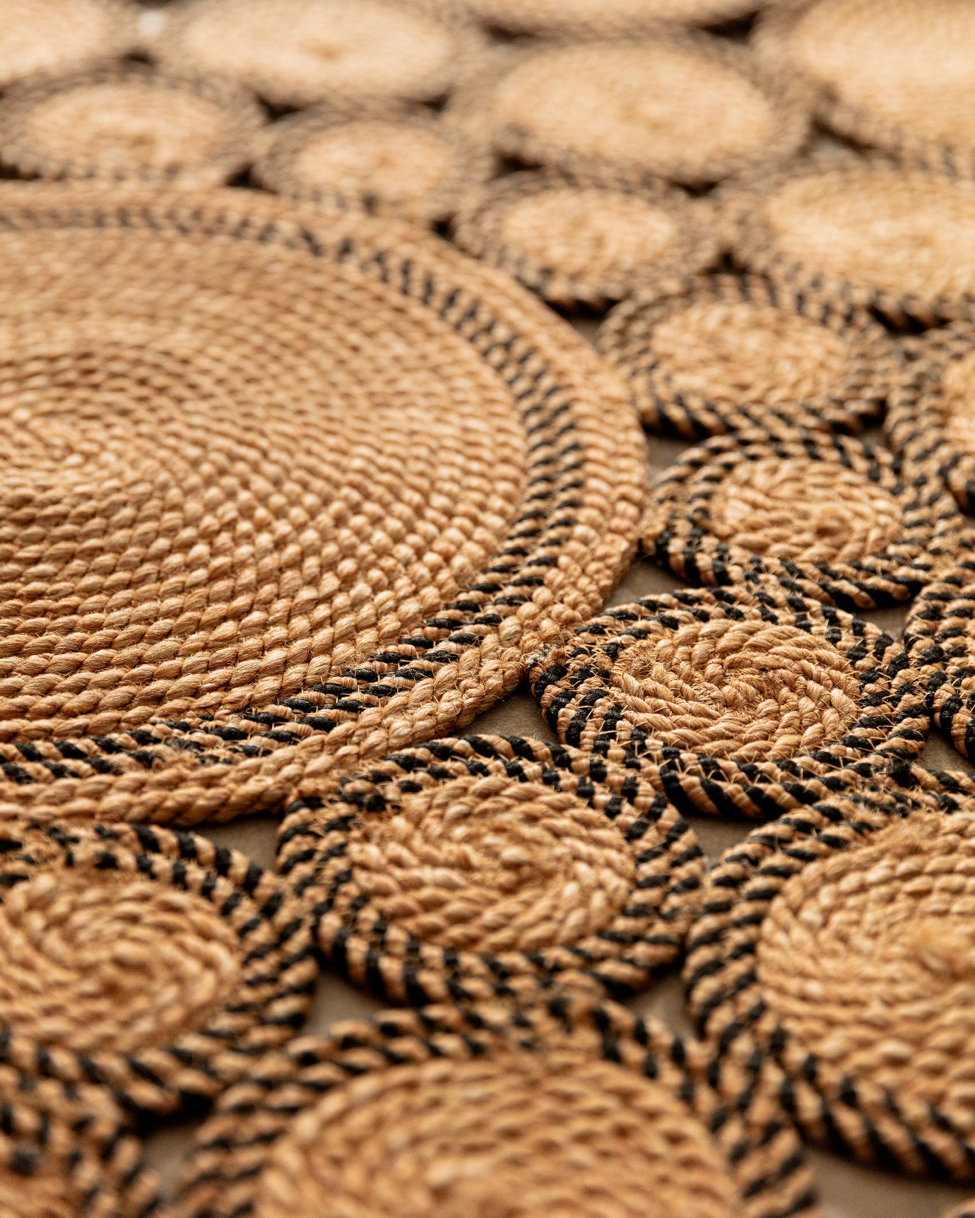 Alsace Round Pinned Rug - Madame Coco JO