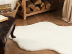 Arc En Ciel Imitation Rabbit Plush Rug - Madame Coco JO