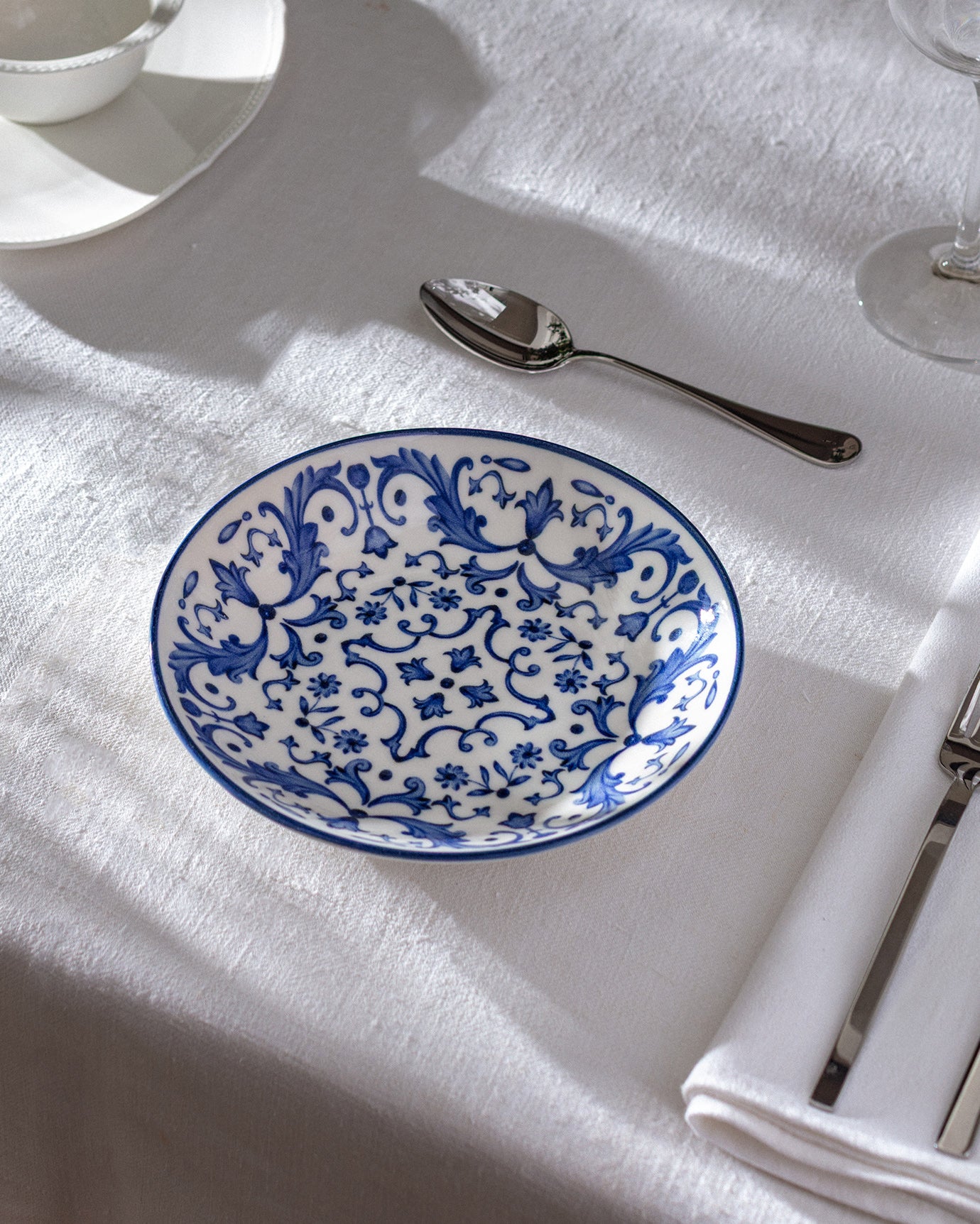 Reve Bleu Serenity Dinner Plate - Madame Coco JO