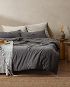 Marla Muslin Superking Size Duvet Cover Set - Fitted - Madame Coco JO