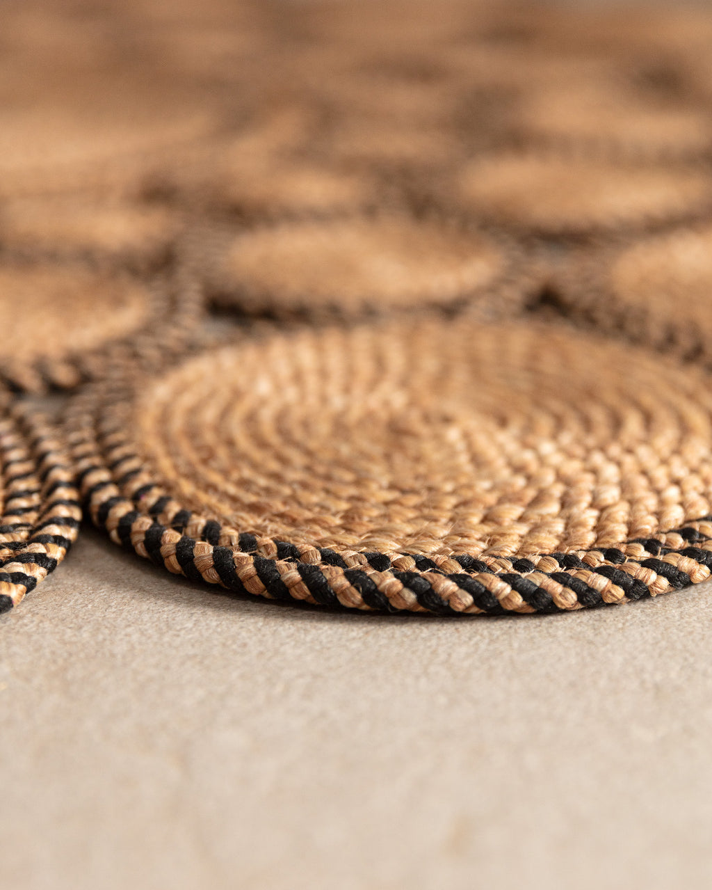 Alsace Round Pinned Rug - Madame Coco JO