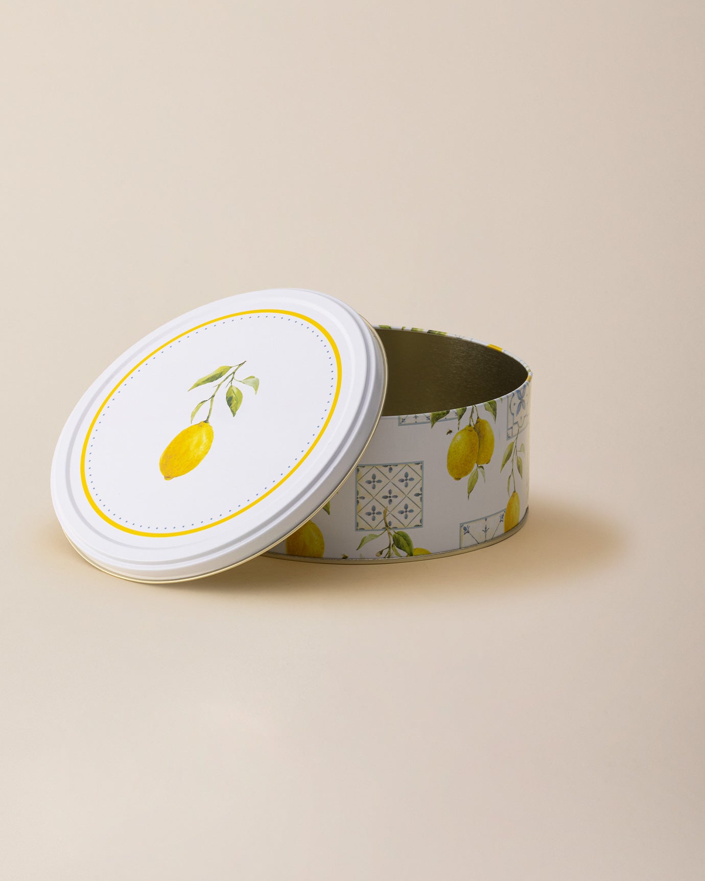 Monde Round Metal Box Middle - Madame Coco JO