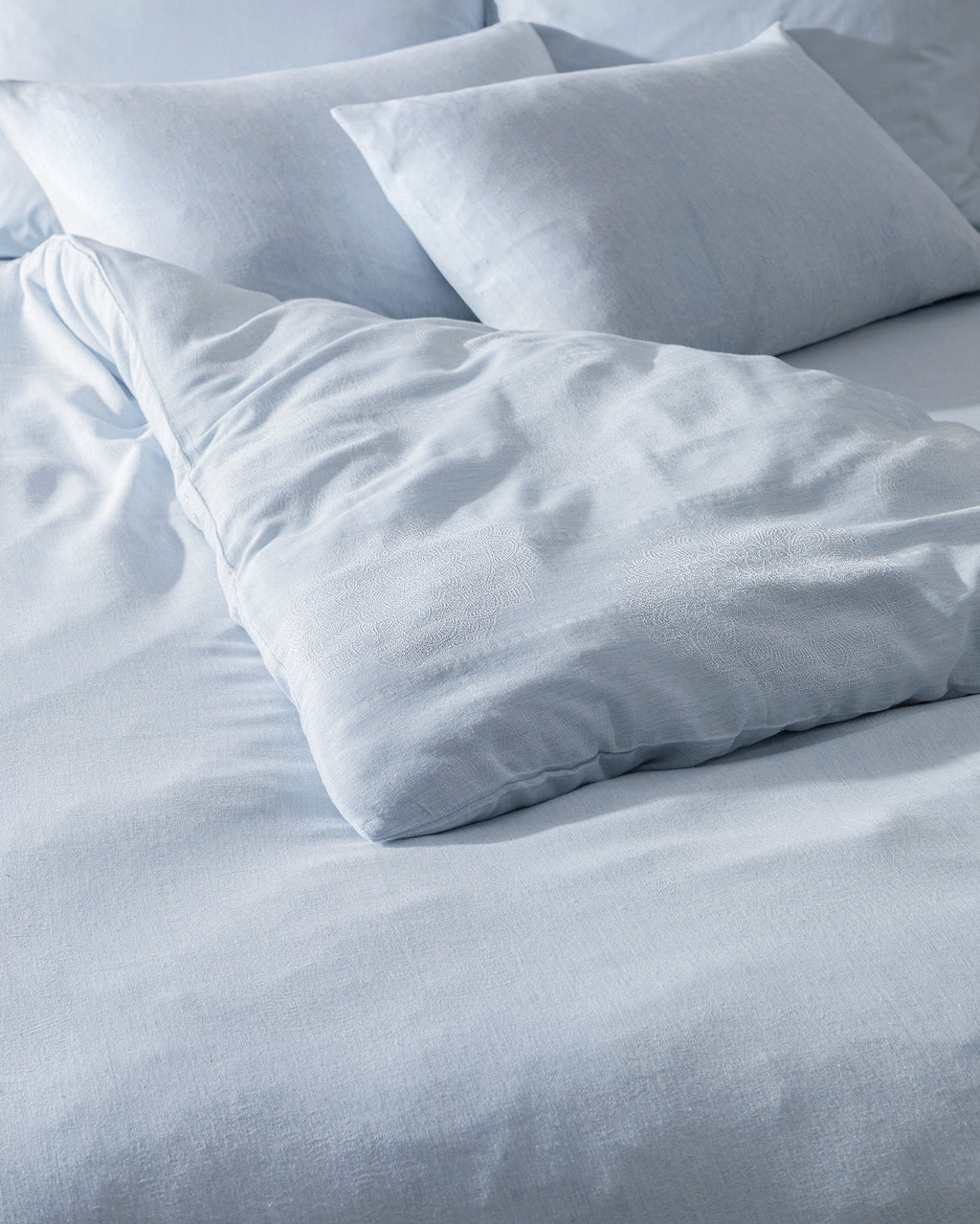 Carmeline Double Size Jacquard Duvet Cover Set - Madame Coco JO