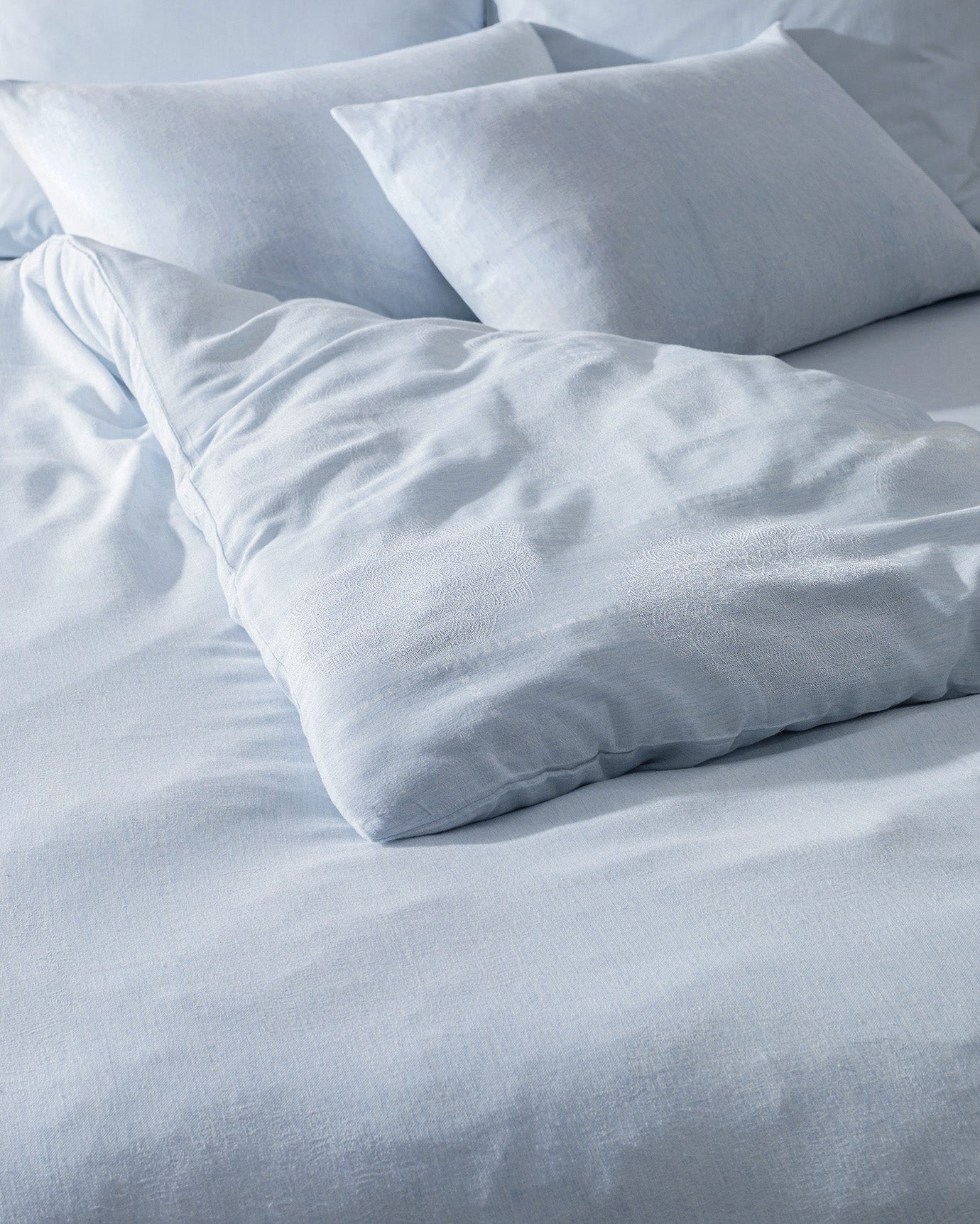 Carmeline Double Size Jacquard Duvet Cover Set - Madame Coco JO