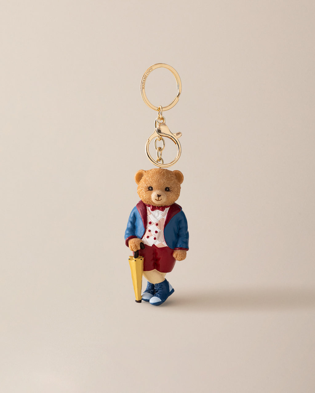 Colin Bear Keyring - Madame Coco JO