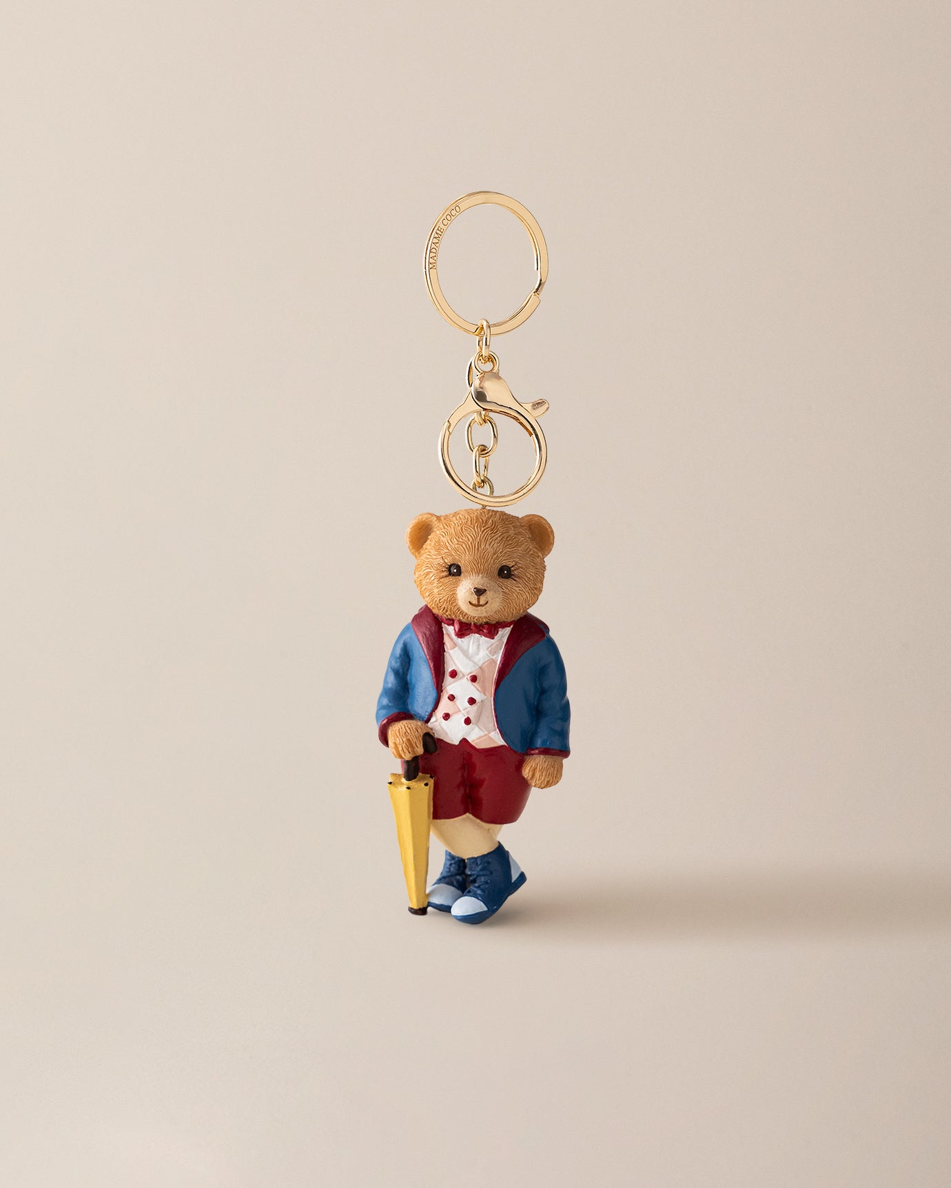 Colin Bear Keyring - Madame Coco JO