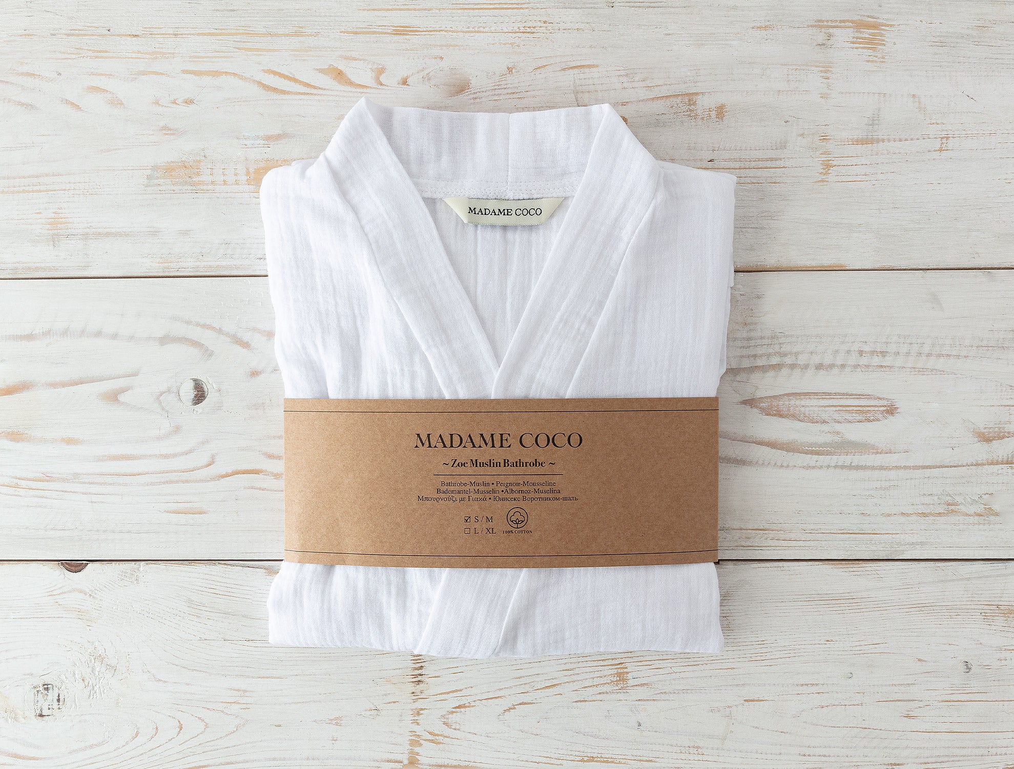 Zoe Müslin Bornoz - Madame Coco JO