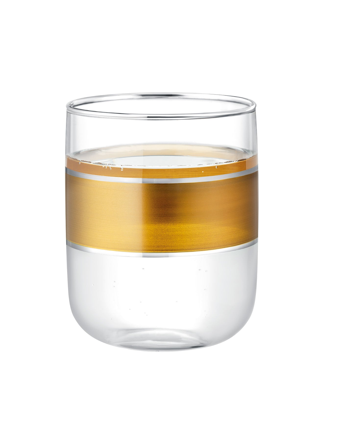 Musette - Heike Gold 4-piece Water Glass Set - 270ml - Madame Coco JO