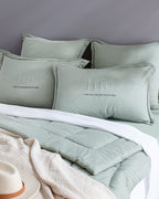 Cassis Cotton Comforter Set - Madame Coco JO